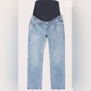 Abercrombie & Fitch Maternity Ankle Straight Jean 32 Long